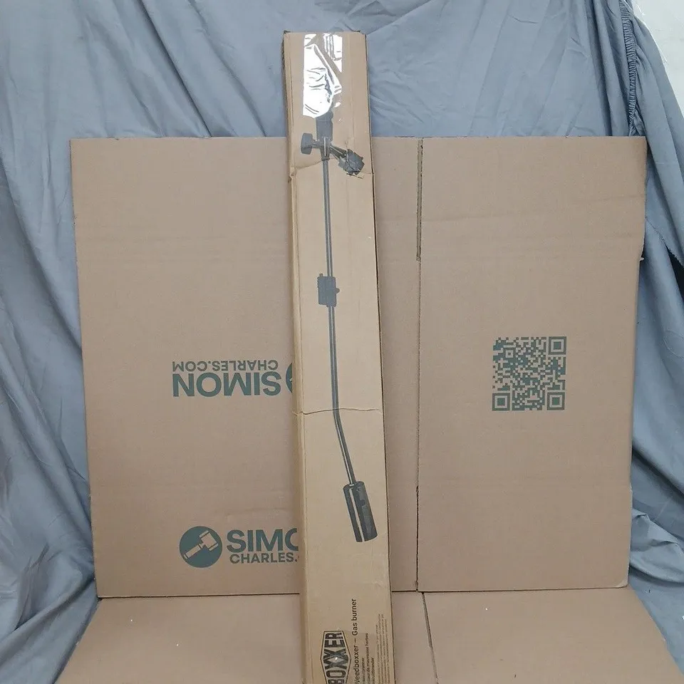 BOXXER GAS BURNER: BAYONET FITTING AND THREADED FITTING FOR GAS CARTRIDGE BOXED