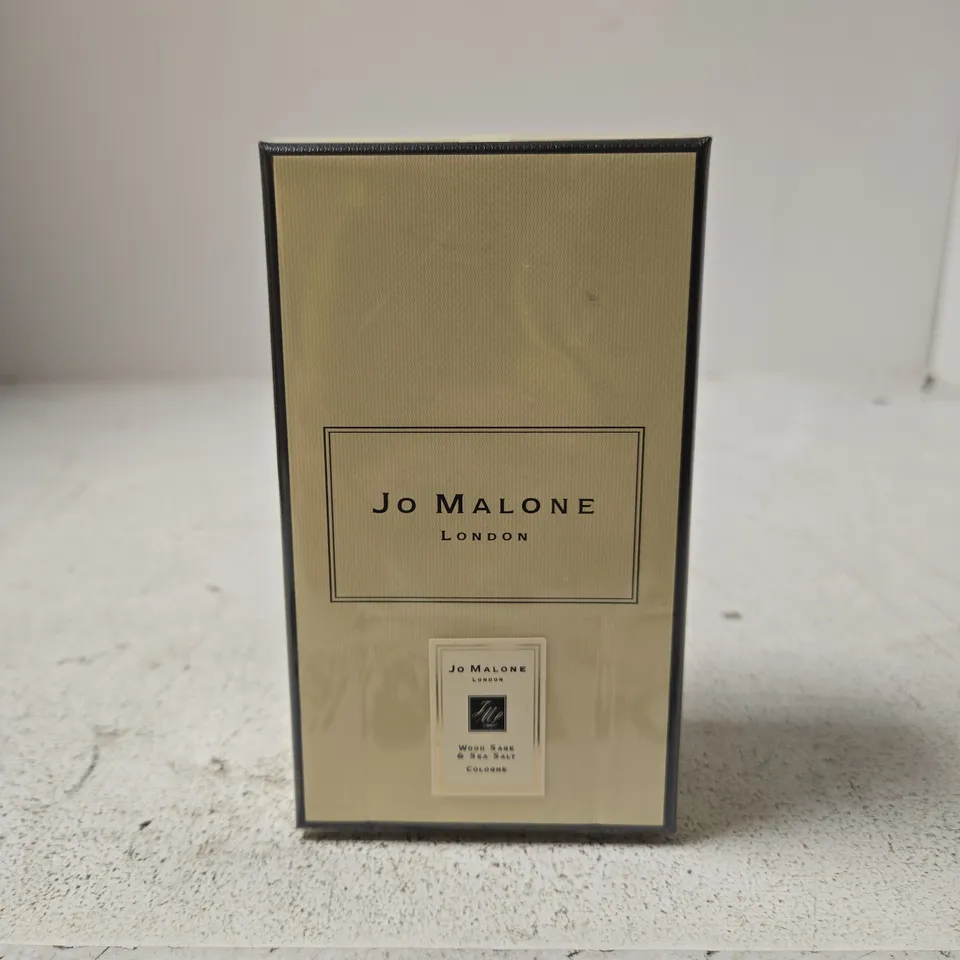 JO MALONE LONDON WOOD SAGE & SEA SALT COLOGNE – BOXED SIZE UNSPECIFIED SEALED