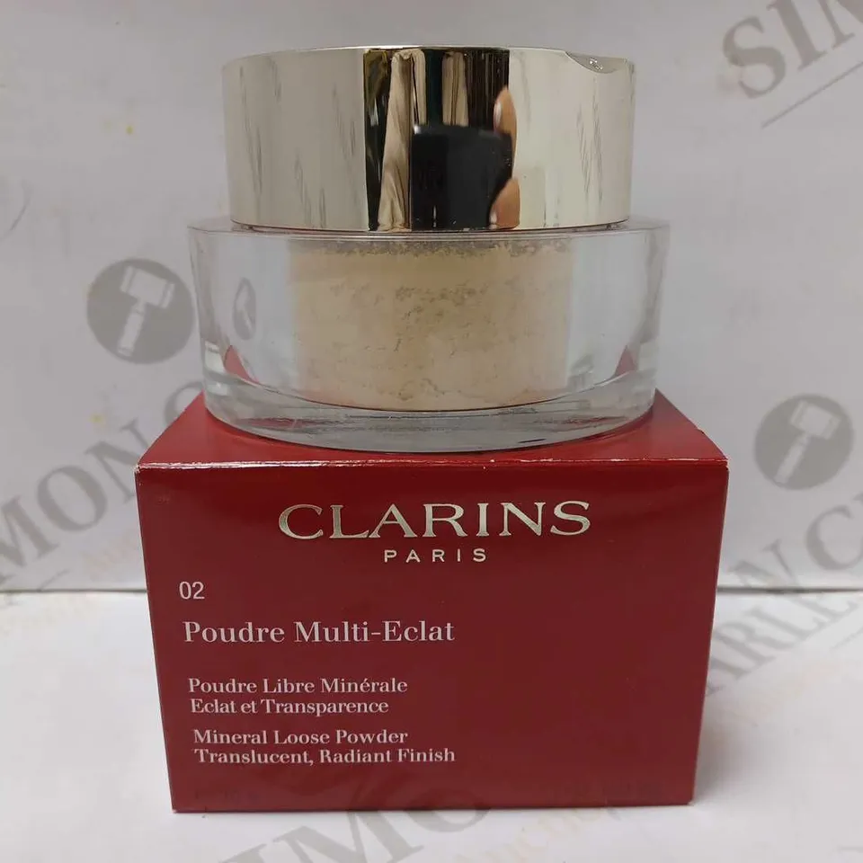 CLARINS POUDRE MULTI ECLAT MINERAL LOOSE POWDER 30G - 02 MEDIUM