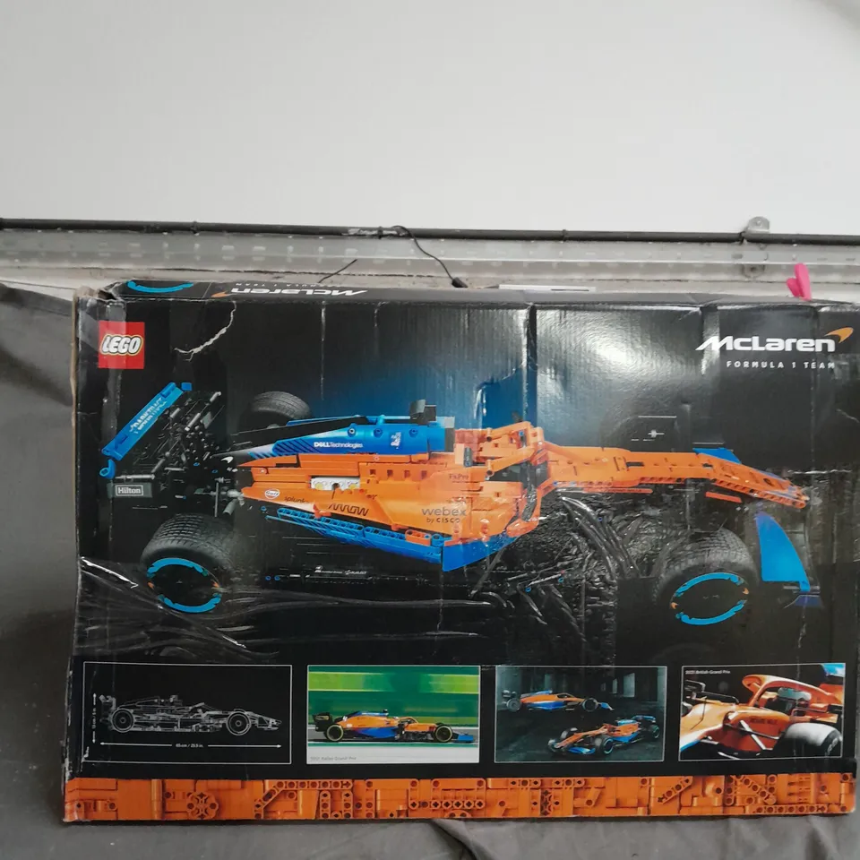 BOXED LEGO TECHNIC MCLAREN FORMULA 1 RACE CAR 2022 (42141) RRP £169.99