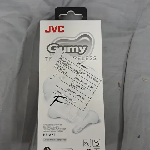 JVC HA-A7T Wireless Earphones – Coconut White