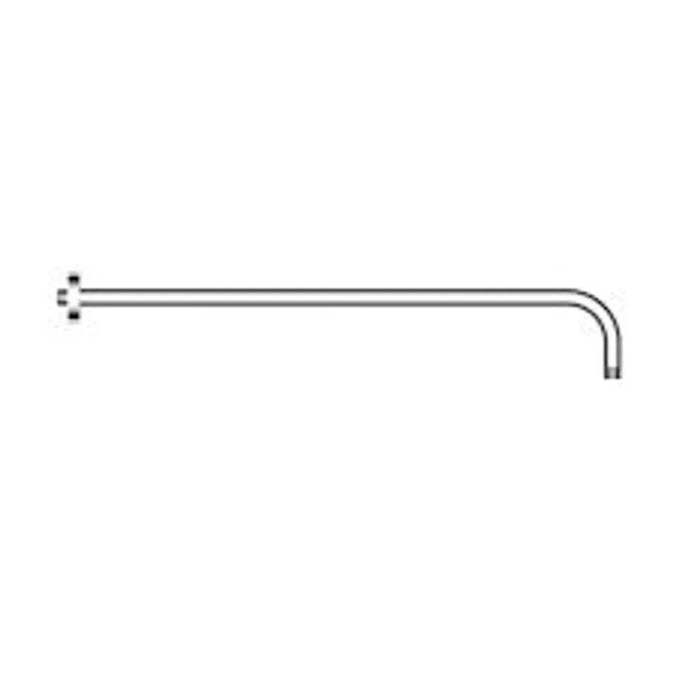 BETTER BATHROOMS ROUND WALL ARM 350MM