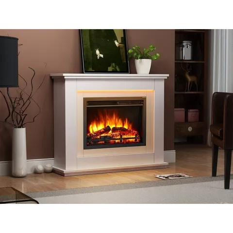 BOXED MATHILDE ELECTRIC FIRE SUITE 