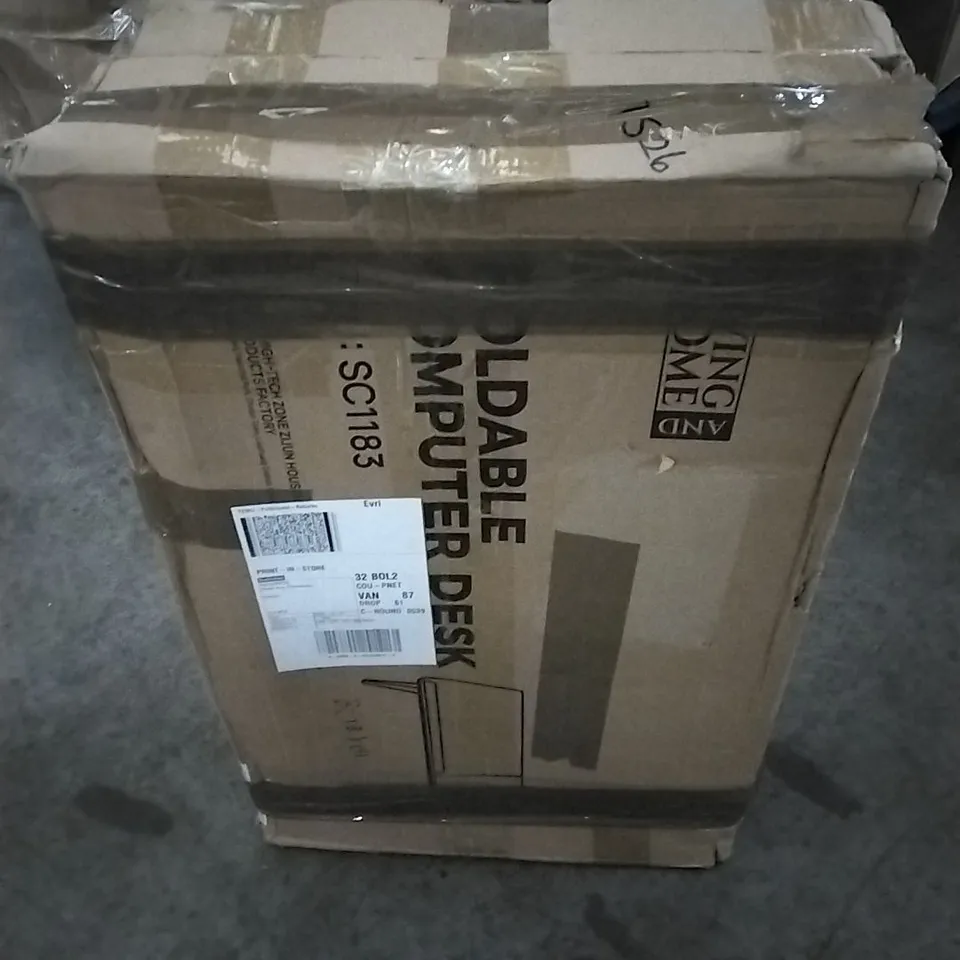 BOXED LIVING AND HOME FOLDABLE COMPUTER DESK X3