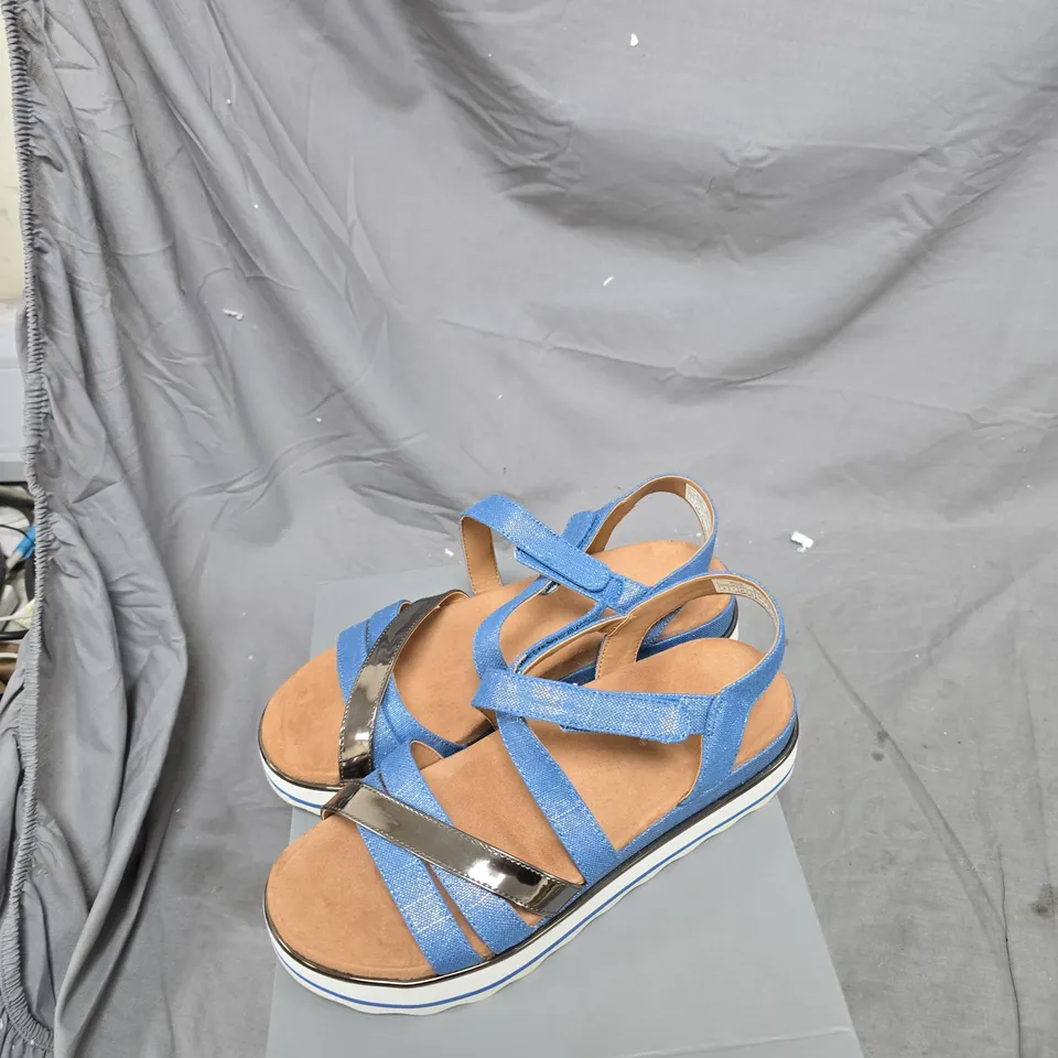 VIONIC  KELLYN SANDALS - BLUE STRAPS, WOMEN'S, UK 7
