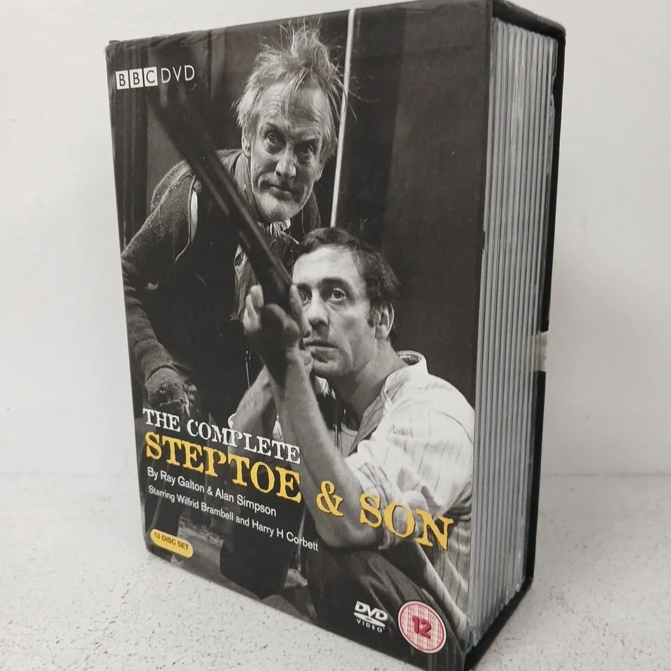 THE COMPLETE STEPTOE & SON DVD SET – 13 DISC BOXED BBC DVD