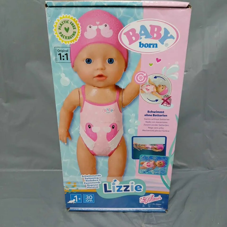 BOXED BABY BORN LIZZIE DOLL