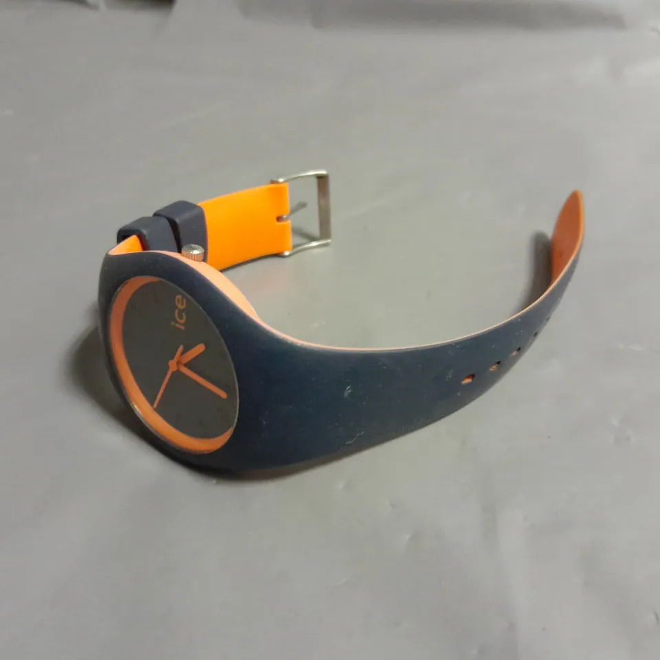 UNBOXED ICE WATCH IN BLUE/ORANGE