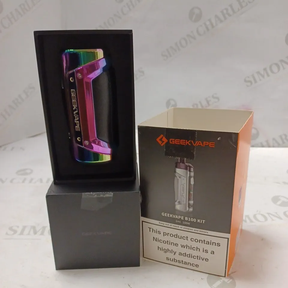 BOXED GEEK VAPE GEEKVAPE B100 KIT - RAINBOW.