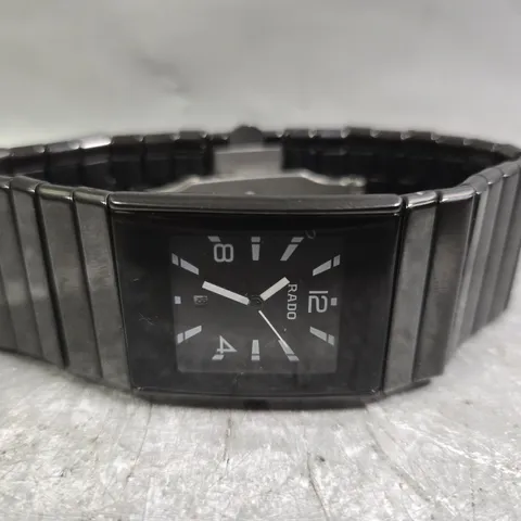 RADO CERAMIC RECTANGLE WRIST WATCH