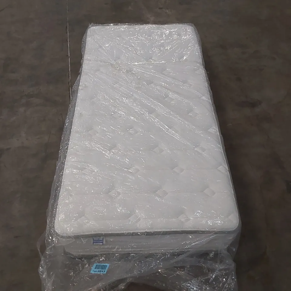 QUALITY BAGGED NOVILLA 27cm ORTHO MEMORY FOAM POCKET SPRUNG 3' SINGLE MATTRESS