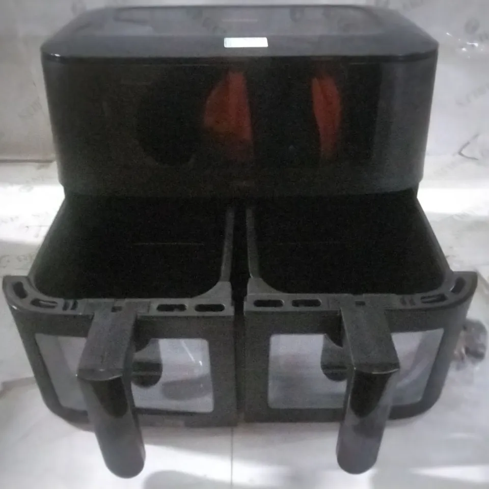 BOXED TOWER 8 LITRE DUAL BASKET AIR FRYER 