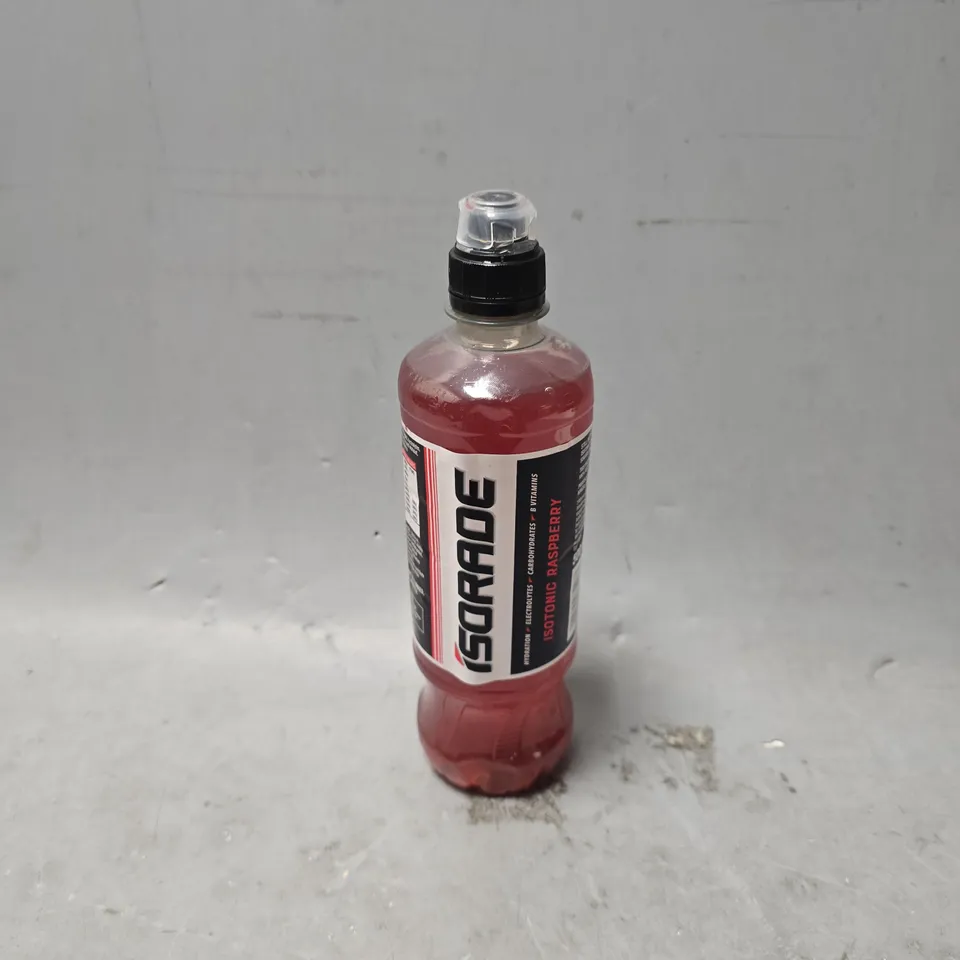 TOTE OF APPROXIMATELY 10 ISORADE ISOTONIC RASPBERRY 