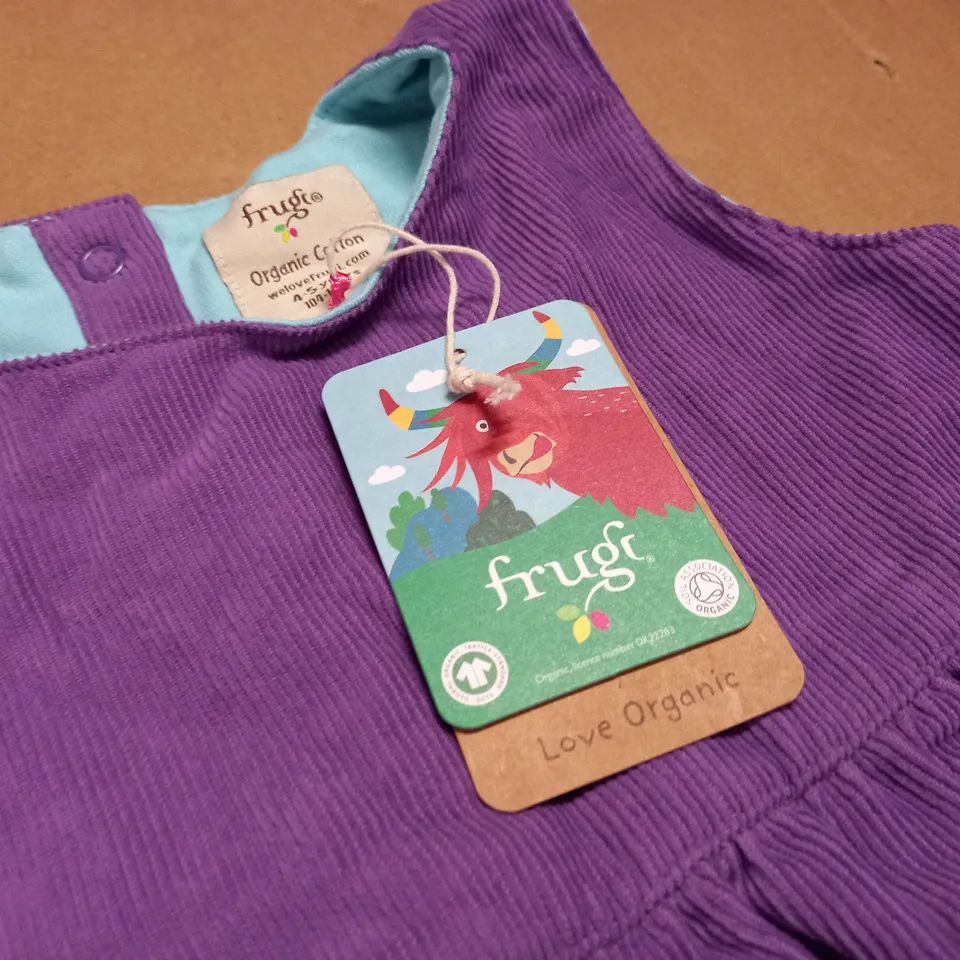 FRUGL LILY CORD DRESS IN THISTLE DRAGON - 4-5 YEARS