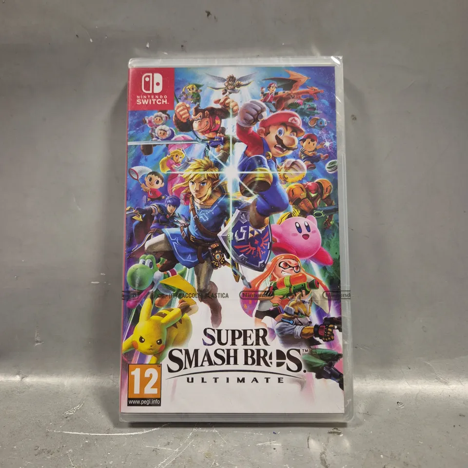 SEALED NINTENDO SWITCH SUPER SMASH BROS ULTIMATE 