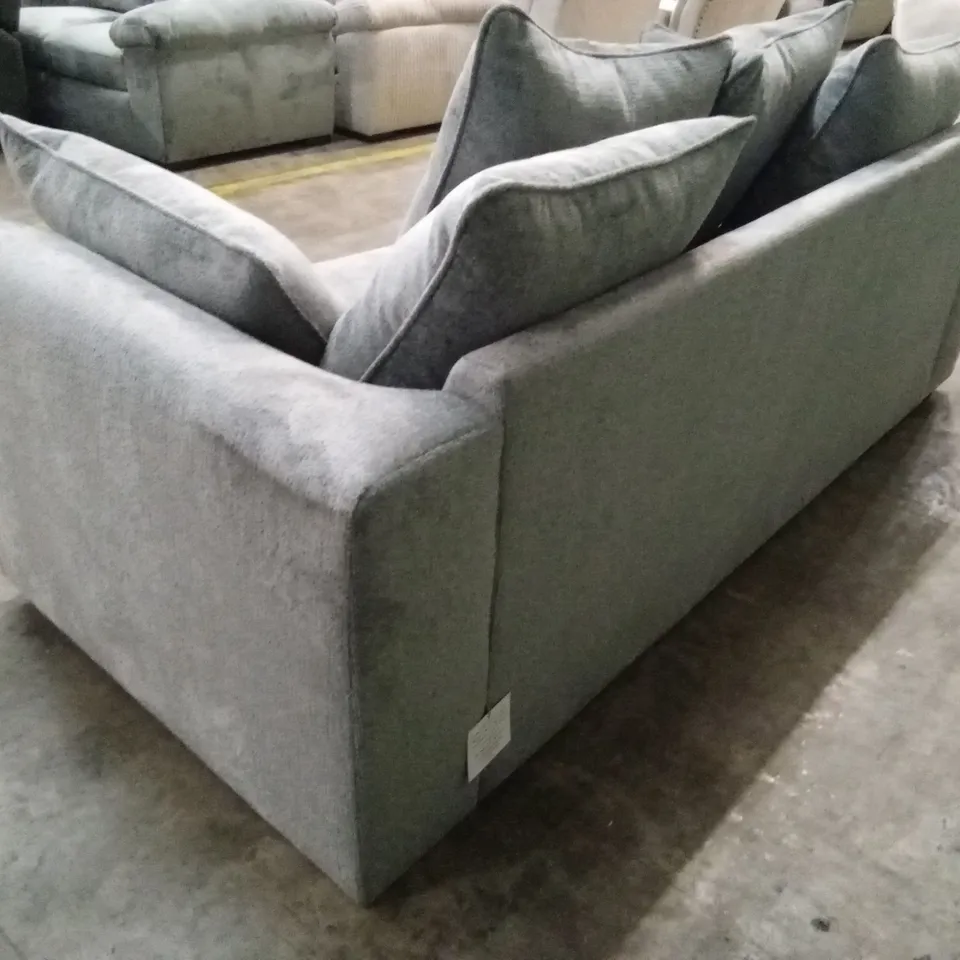 SOHO FABRIC 3 SEATER SOFA - GREY RRP £849