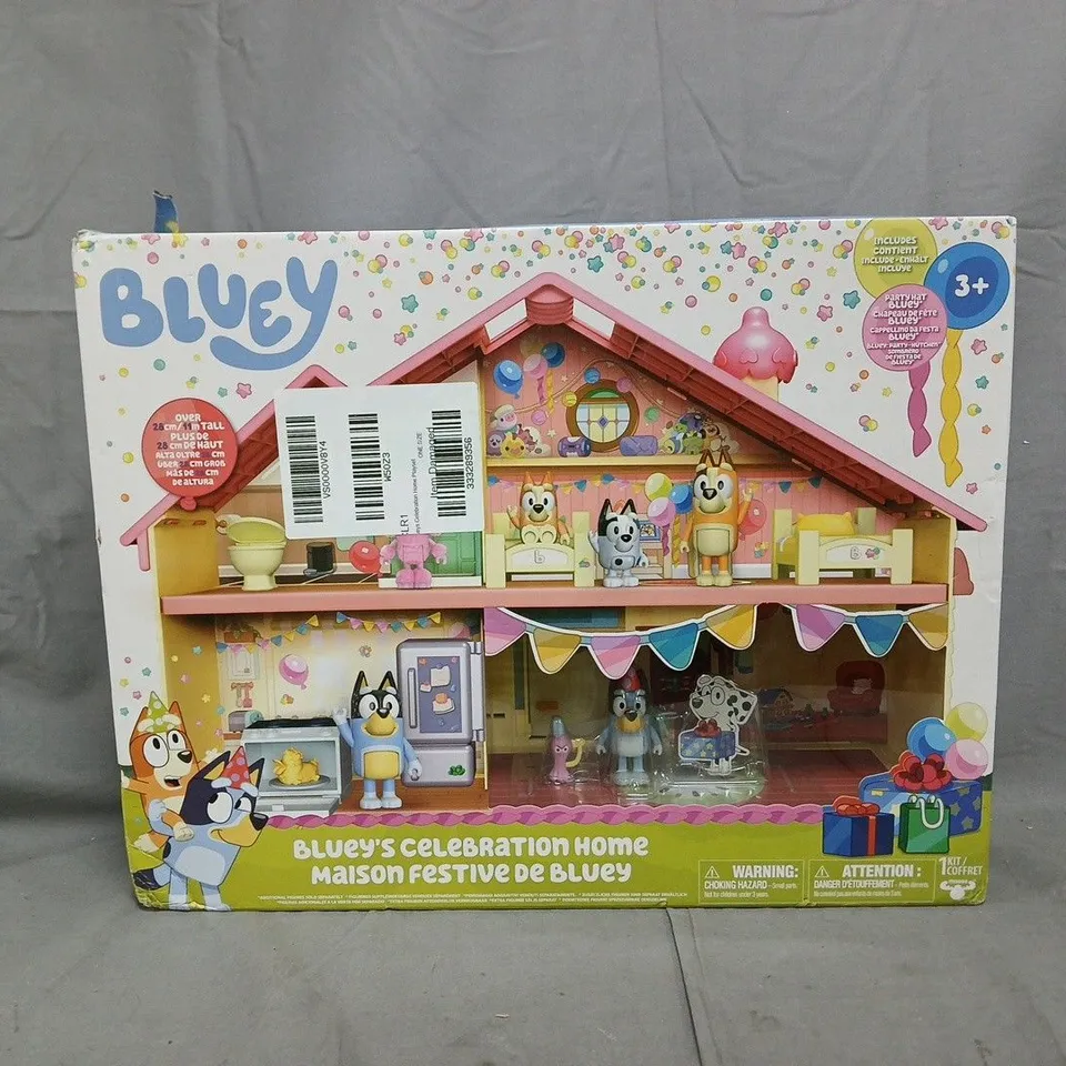 BOXED BLUEY'S CELEBRATION HOME PLAYSET