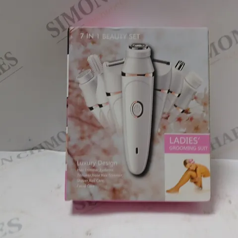 BOXED AND SEALED 7-IN-1 LUXURY DESIGN TRIMMER