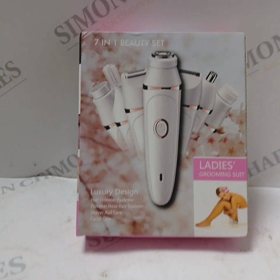 BOXED AND SEALED 7-IN-1 LUXURY DESIGN TRIMMER