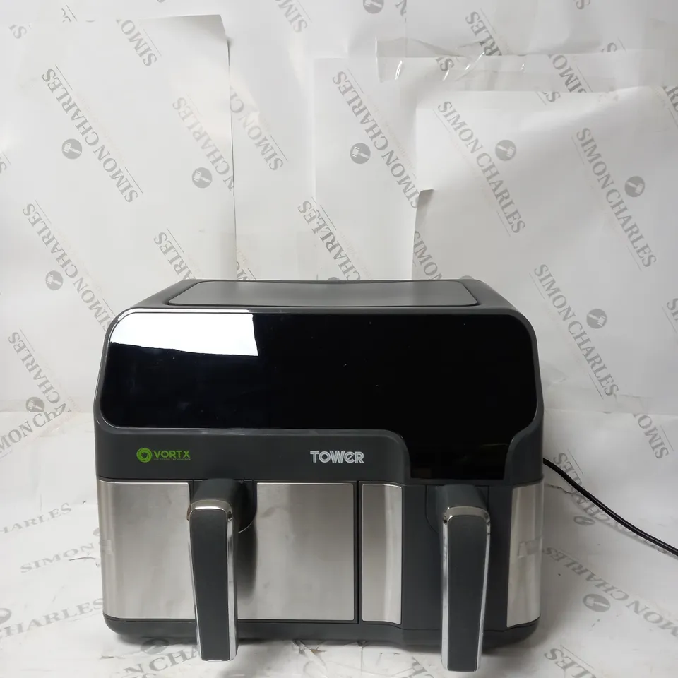 BOXED TOWER VORTEX T17099 ECO DUO DIGITAL AIRFRYER