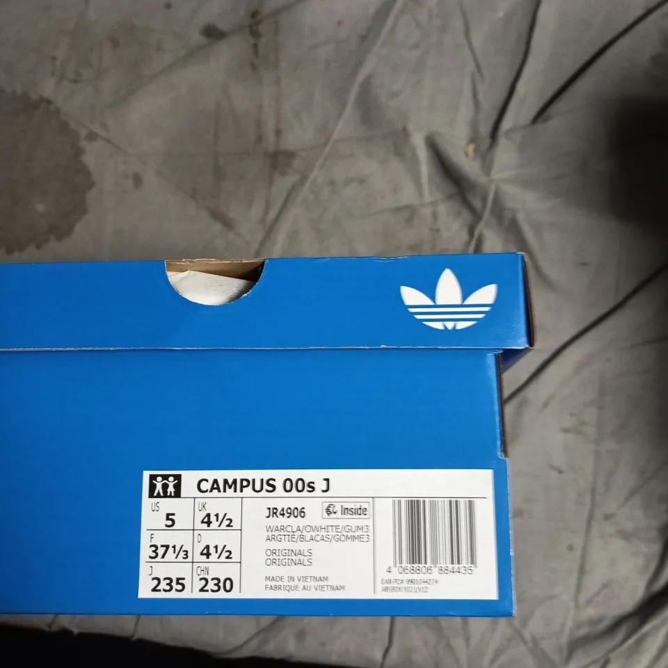 ADIDAS CAMPUS PINK SUEDE SNEAKERS – UK 4 1/2 (EU 37 1/3) – BOXED