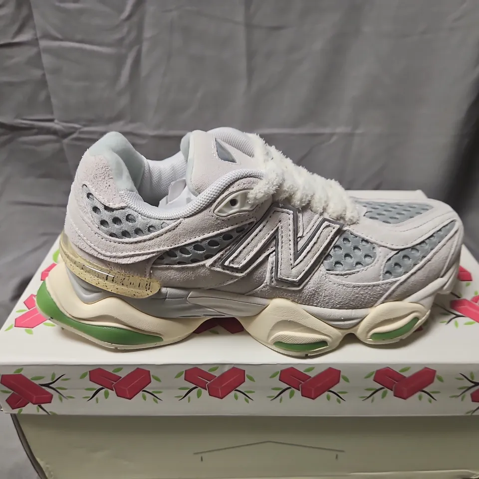 BOXED NEW BALANCE 9060 MEN’S SHOES UK 6.5 (US 7) GREY/WHITE – BOXED