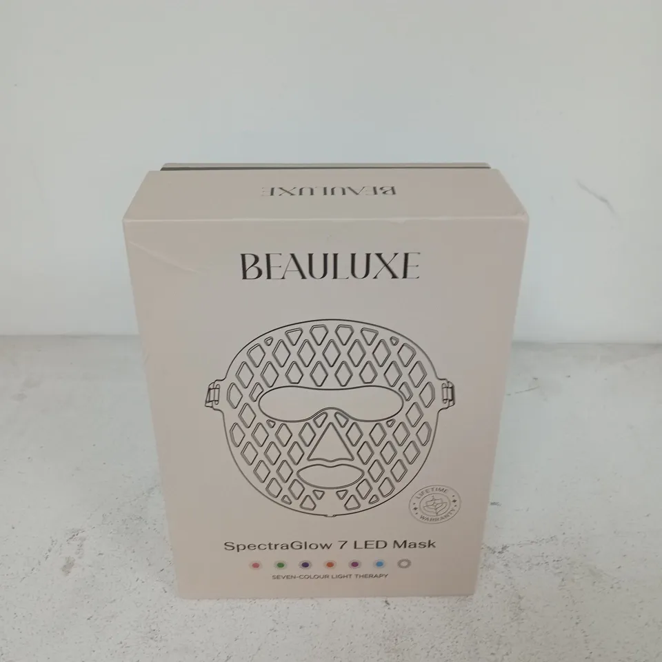 BOXED BEAULUXE SPECTRAGLOW 7 LED MASK