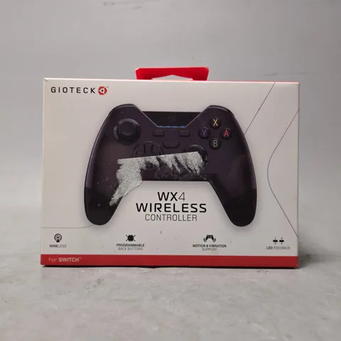 BOXED GIOTECK WX4 WIRELESS CONTROLLER 