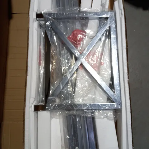 BOXED CHRISTIE CHROME COFFEE TABLE - COLLECTION ONLY