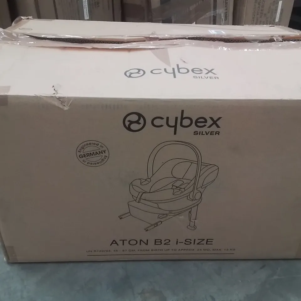 BOXED CYBEX ANTON B2 I-SIZE CAR SEAT & BASE 