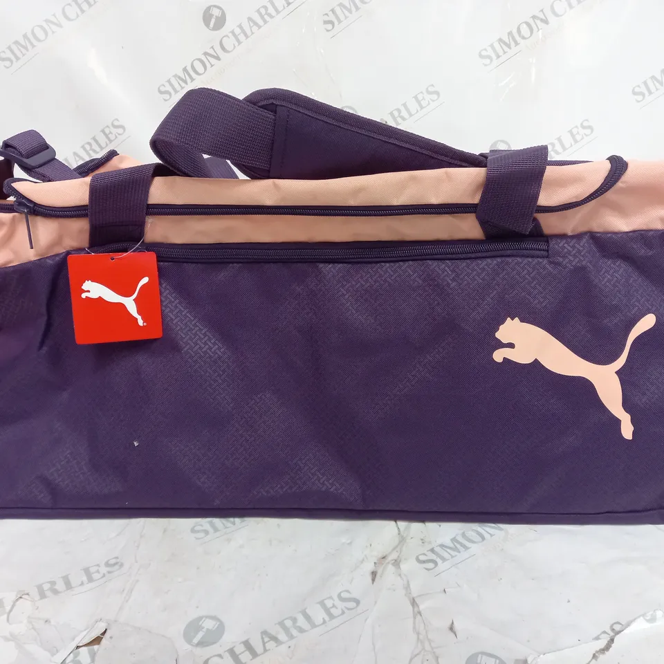 PUMA PURPLE & PINK DUFFLE BAG 