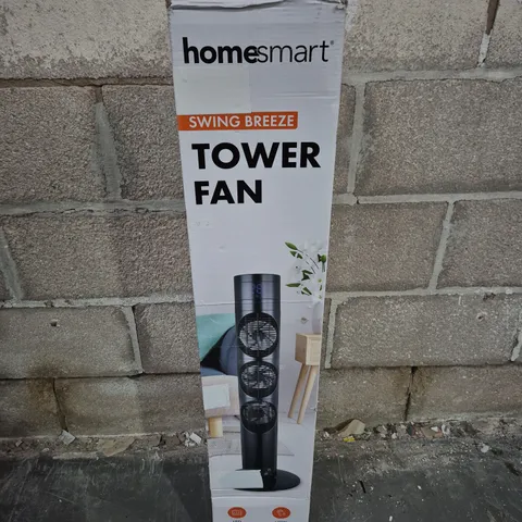 HOMESMART SWING BREEZE TOWER FAN – BOXED