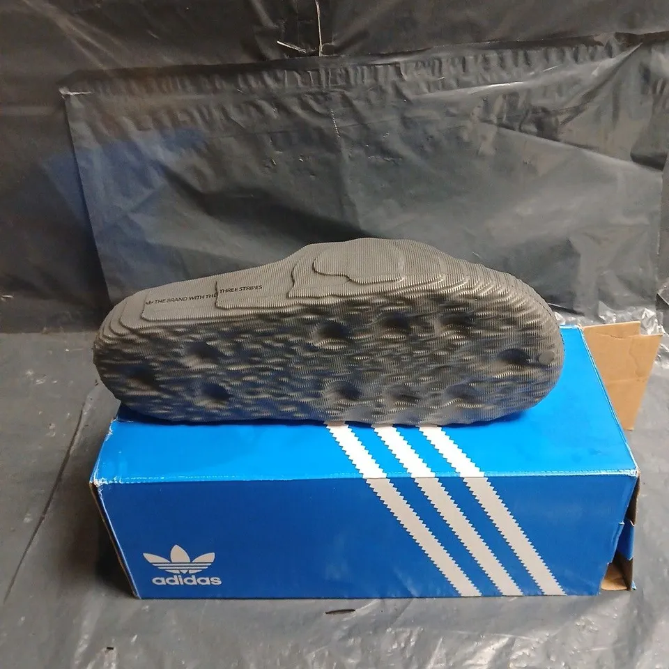 ADIDAS SLIDE SANDALS – GREY/BLACK (BOXED) UK 9