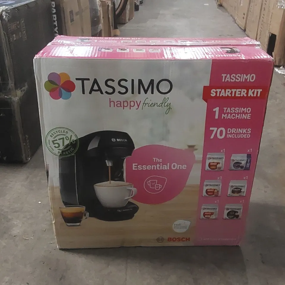 BOXED TASSIMO COFFEE MACHINE STARTER KIT