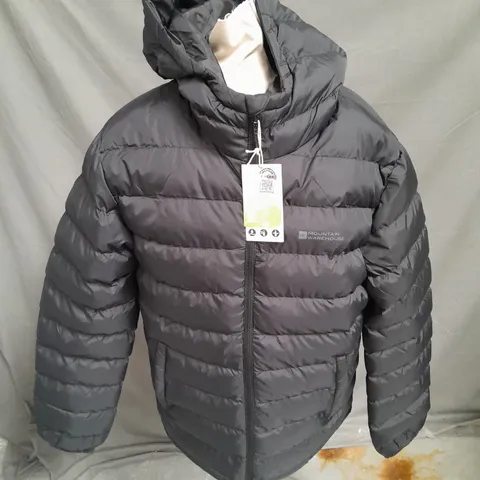 MOUNTAIN WAREHOUSE SEASONS 2 PADDED JACKET IN BLACK SIZE M