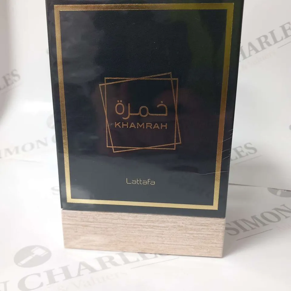 BOXED AND SEALED KHAMRAH LATTAFA EAU DE PARFUM 100ML