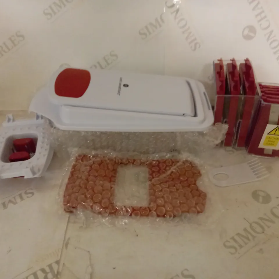 COOK'S ESSENTIALS CHOPPER 8 SLICE & DICE BLADES