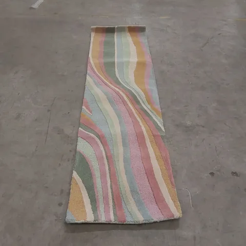 QUALITY DESIGNER AREA RUG - APPROXIMATELY 230 x 60cm