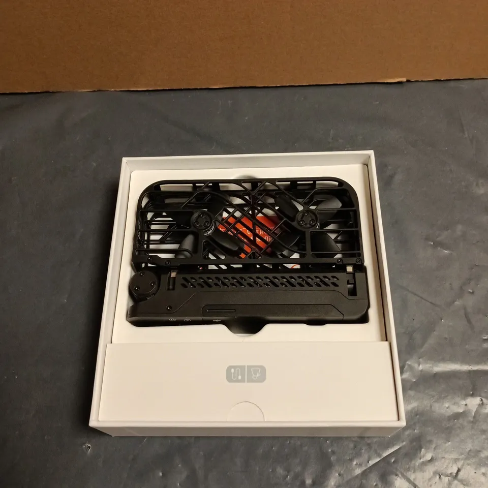 HOVERAIR X1 DRONE WITH CAMERA, SELF-FLYING CAMERA DRONE WITH BATTERIES AND BATTERY CHARGER BOXED