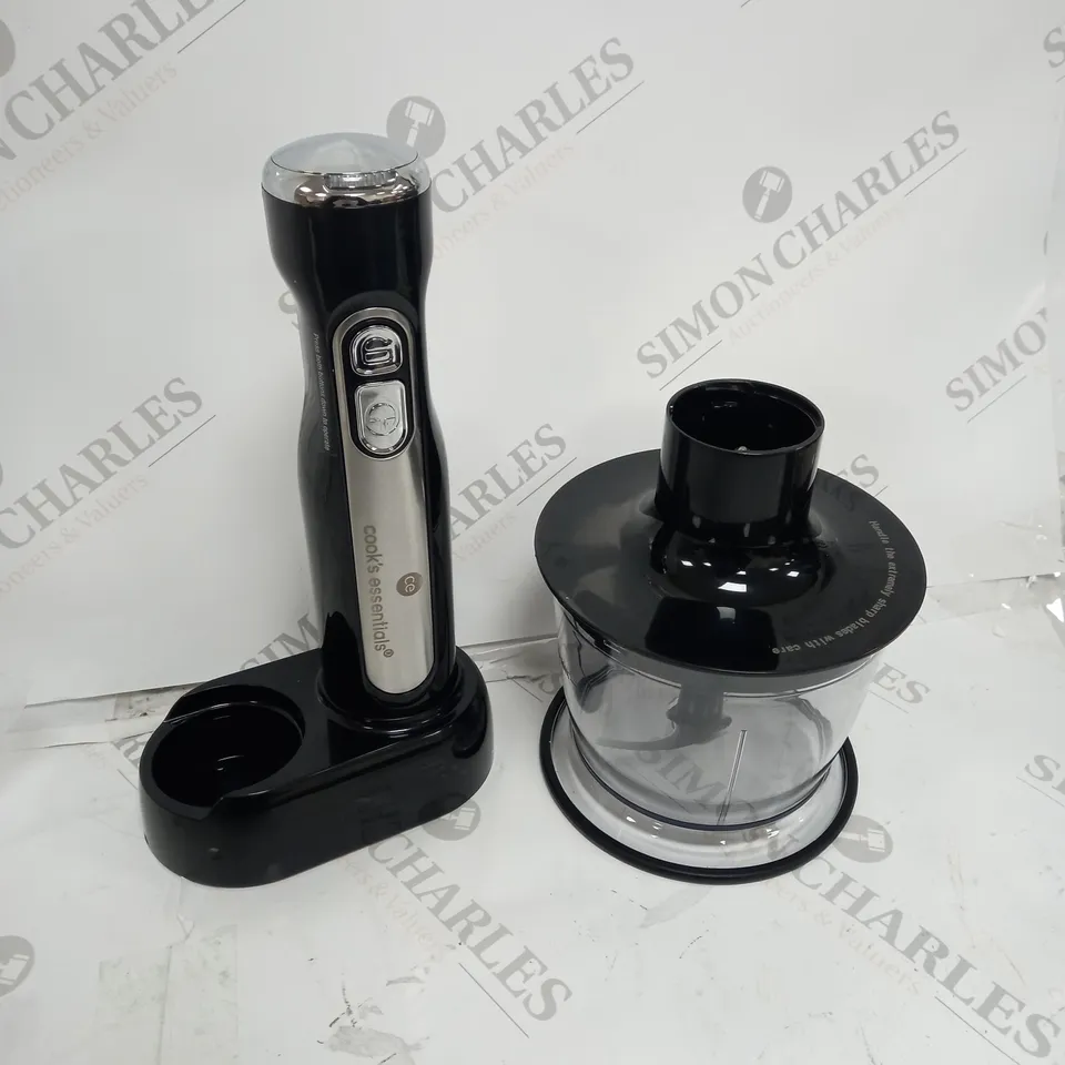 COOK'S ESSENTIALS CORDLESS STICK BLENDER 