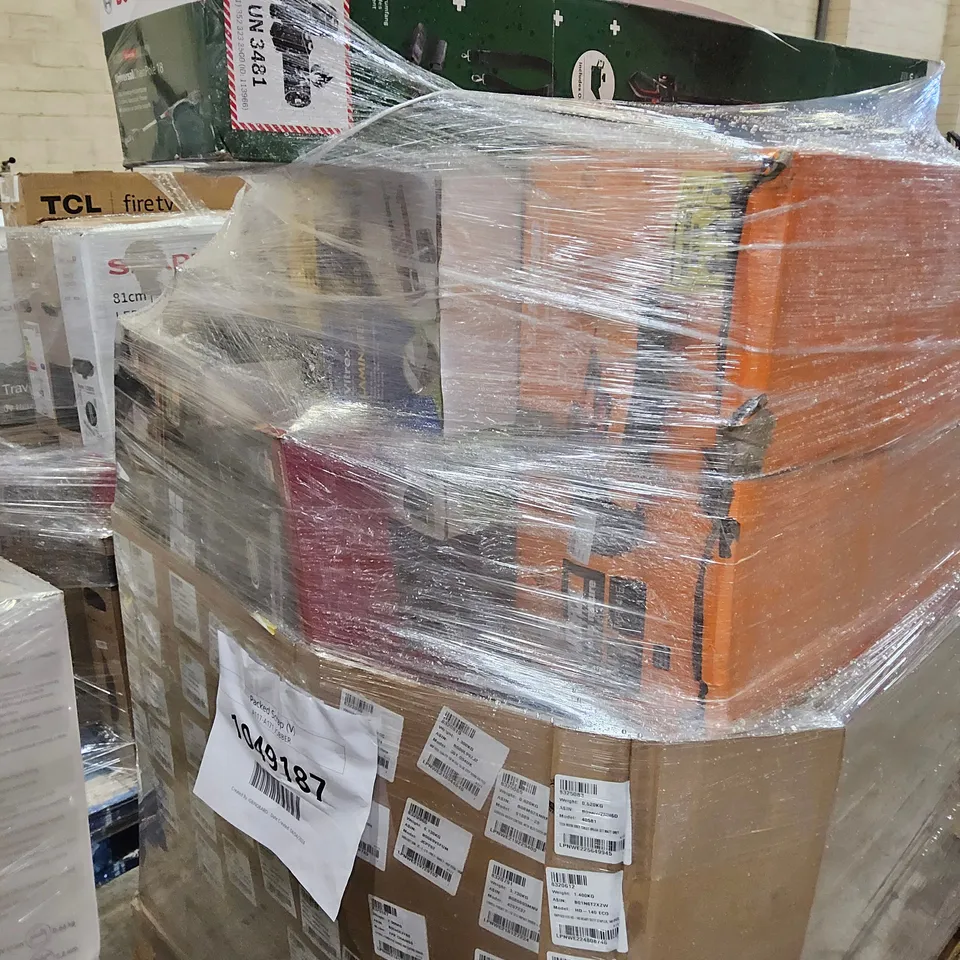 PALLET OF APPROXIMATELY 47 UNPROCESSED RAW RETURN HOUSEHOLD AND ELECTRICAL GOODS TO INCLUDE;
