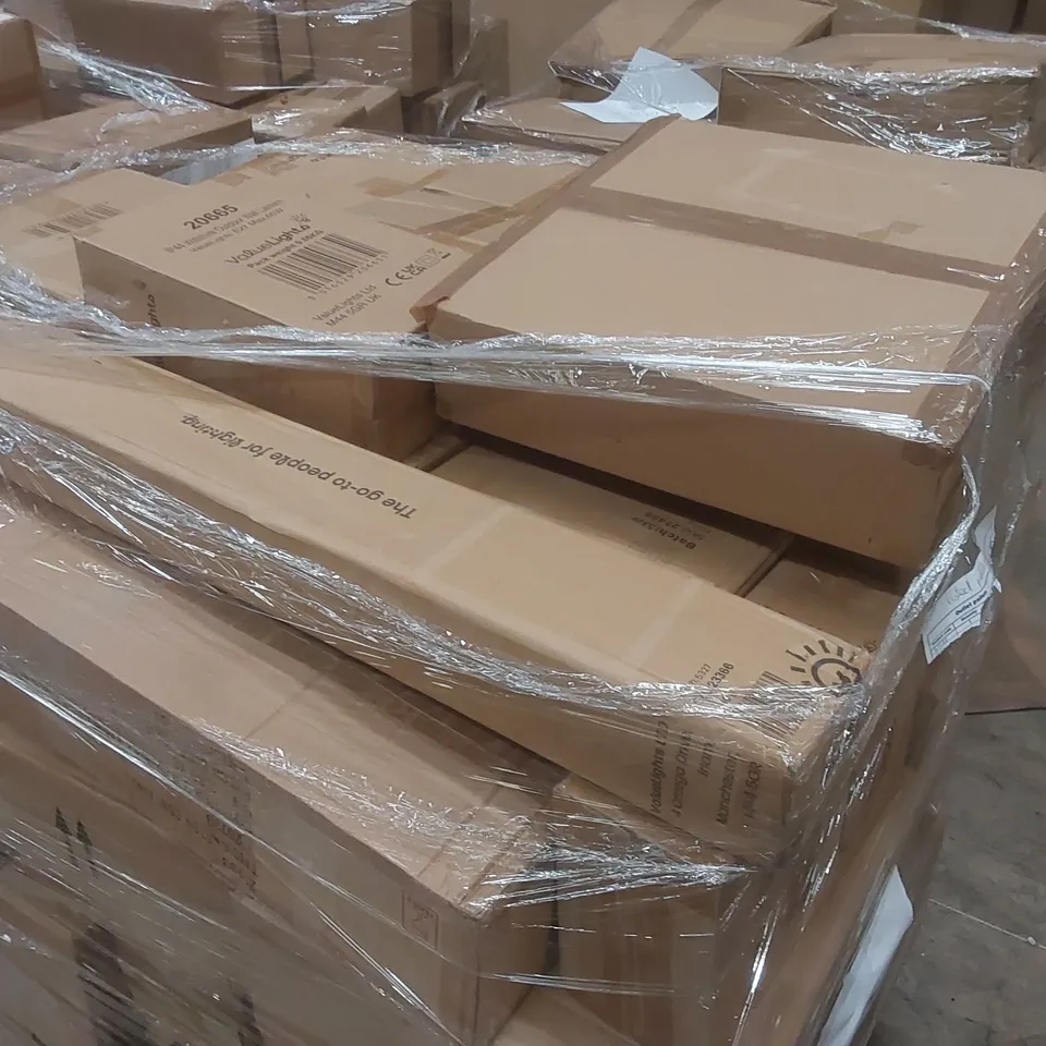 PALLET CONTAINING A VERY LARGE QUANTITY OF ASSORTED LIGHTING ITEMS