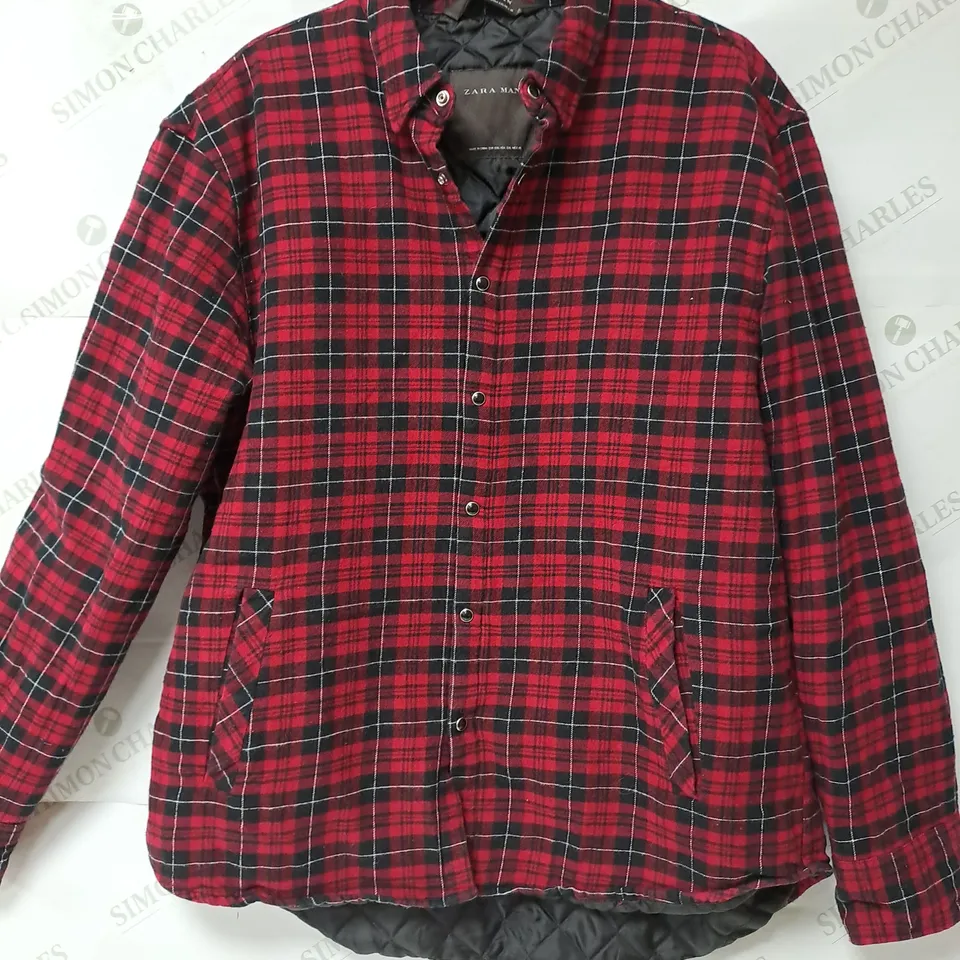 ZARA MAN PADDED PICNIC STYLE JACKET - EUR XXL