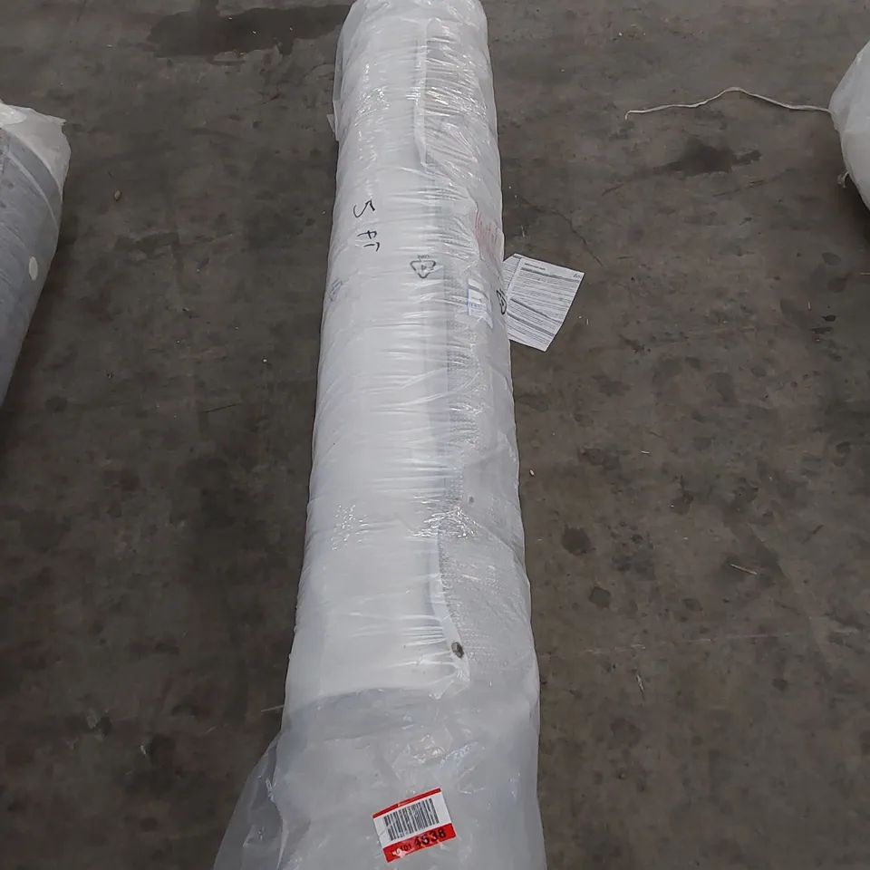 QUALITY BAGGED 4'6" DOUBLE MEMORY FOAM OPEN COIL MATTRESS