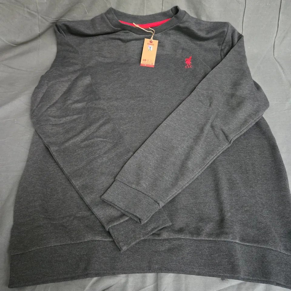 LFC SWEATSHIRT IN DARK GREY SIZE L