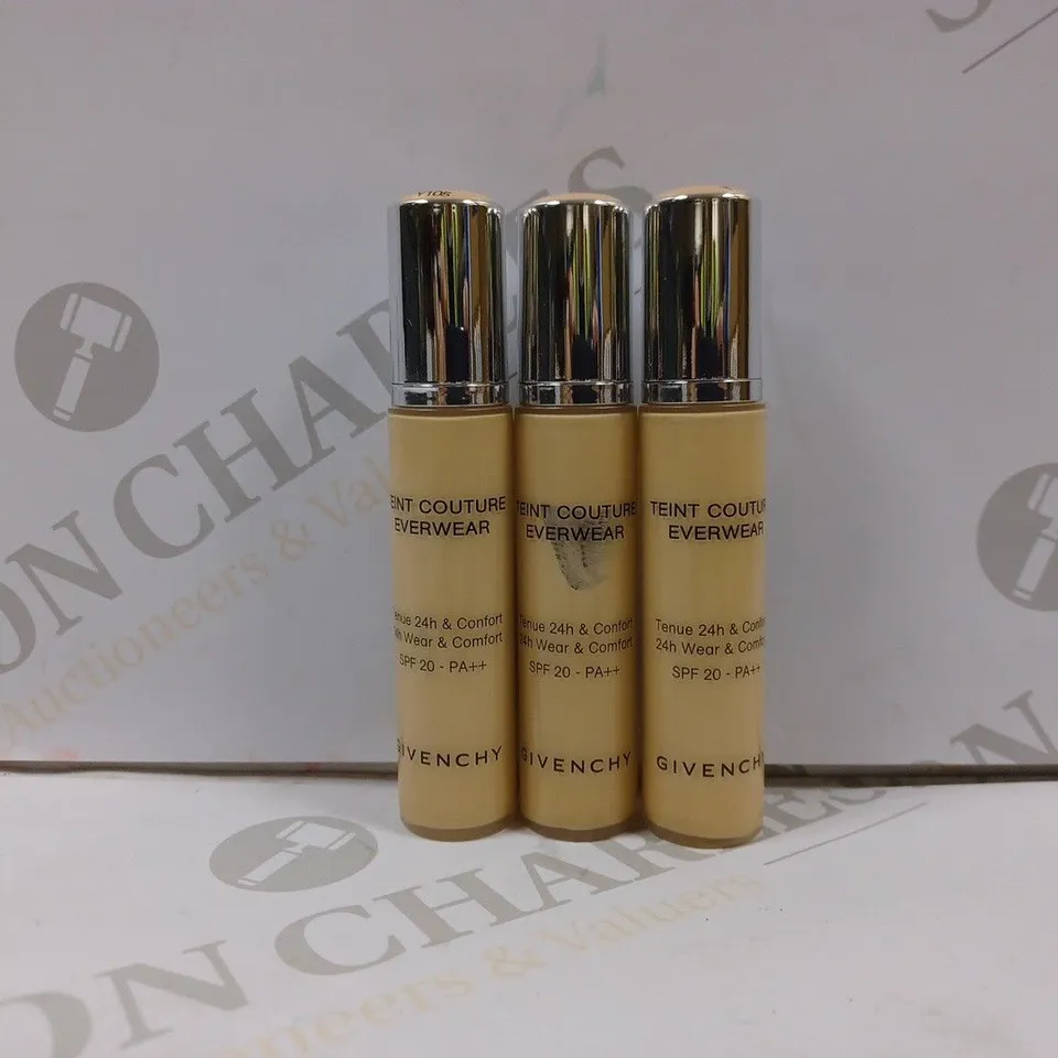 BOX OF APPROX 10 GIVENCHY TEINT COUTURE EVERWEAR 24H WEAR & COMFORT SPF 20 