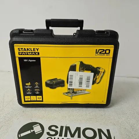 STANLEY FATMAX V20 18V JIGSAW SFMCS600D1K-GB