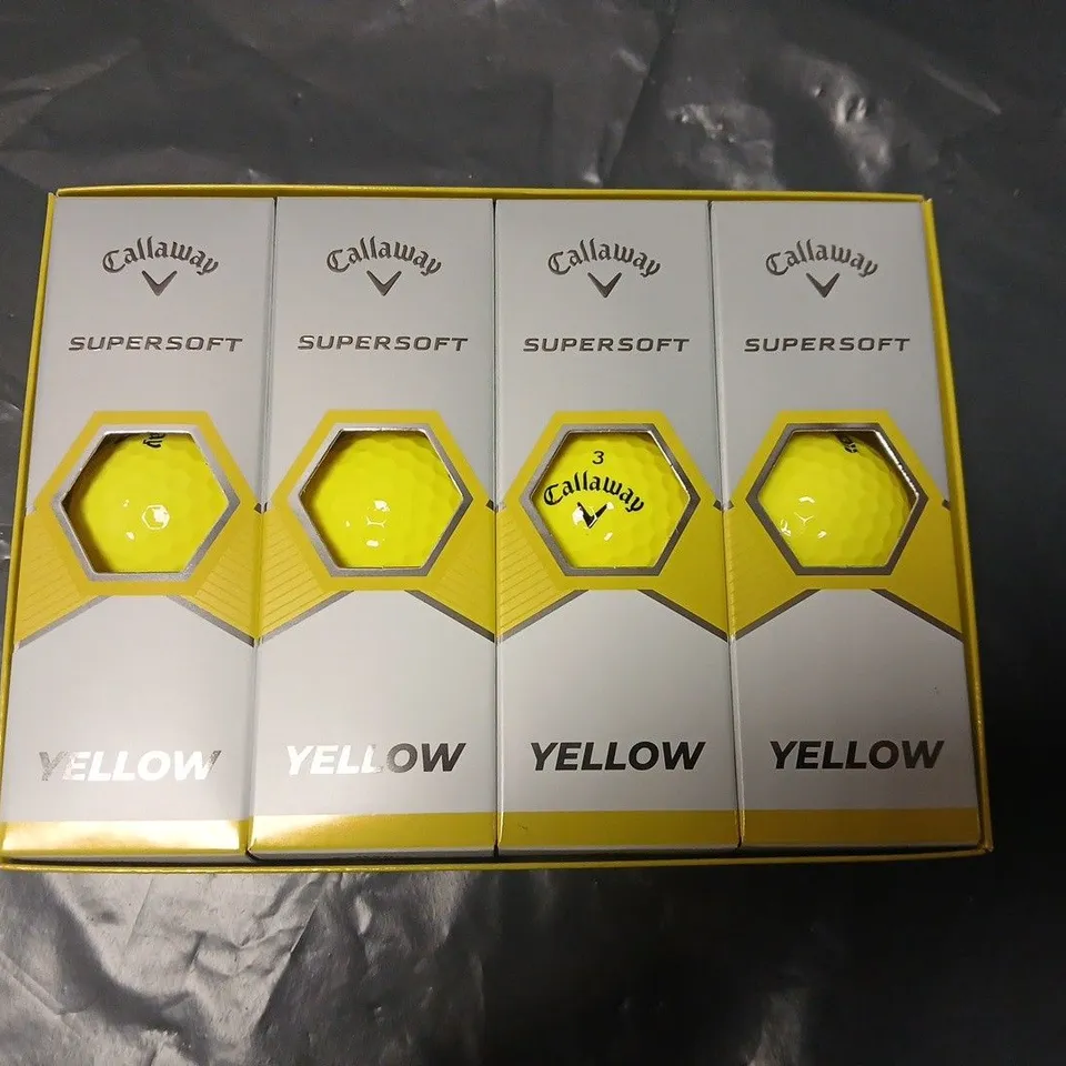 CALLAWAY SUPERSOFT GOLF BALLS 12-PACK