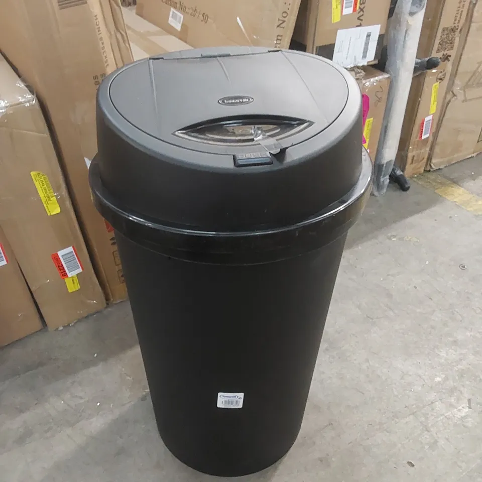 BOXED 50L PLASTIC TOUCH TOP WASTE BIN (1 BOX)