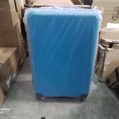 BOXED NEO ELECTRIC BLUE HARD SHELL LUGGAGE SUITCASE